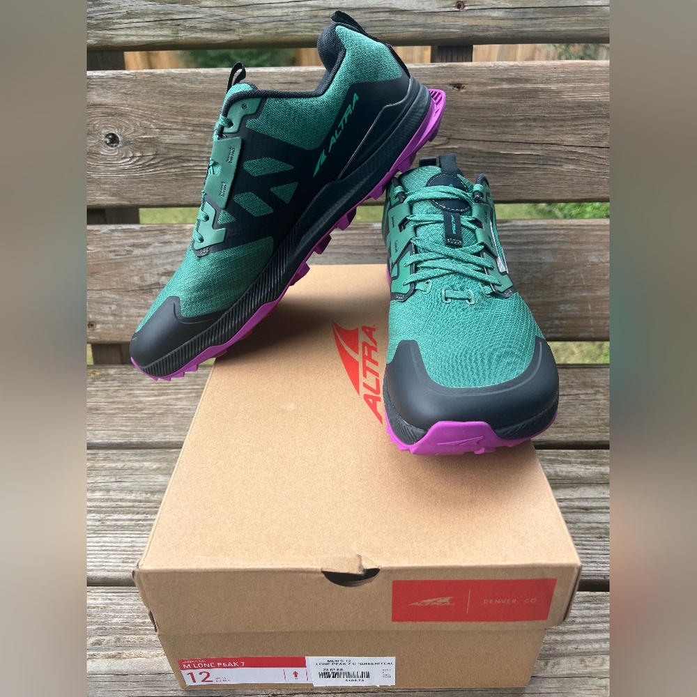 Altra Men's Green/Teal Athletic Shoes